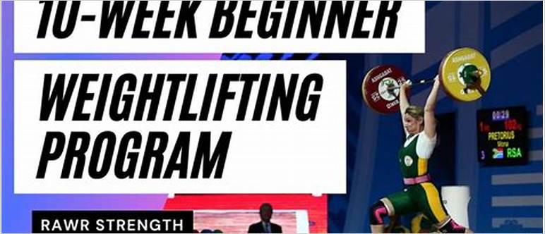 Beginner olympic weightlifting program